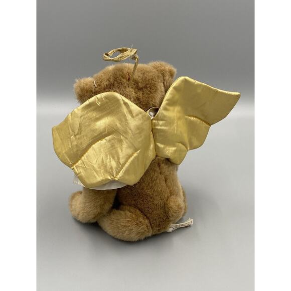 Vintage FIESTA 10" Angel Bear W/ Wings & Halo Teddy Plush Stuffed Animal - Picture 4 of 7